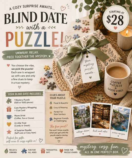 Blind Date w/ a Puzzle 🧩💐